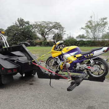motorcycle towing
