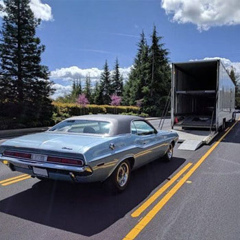 classic car transportation